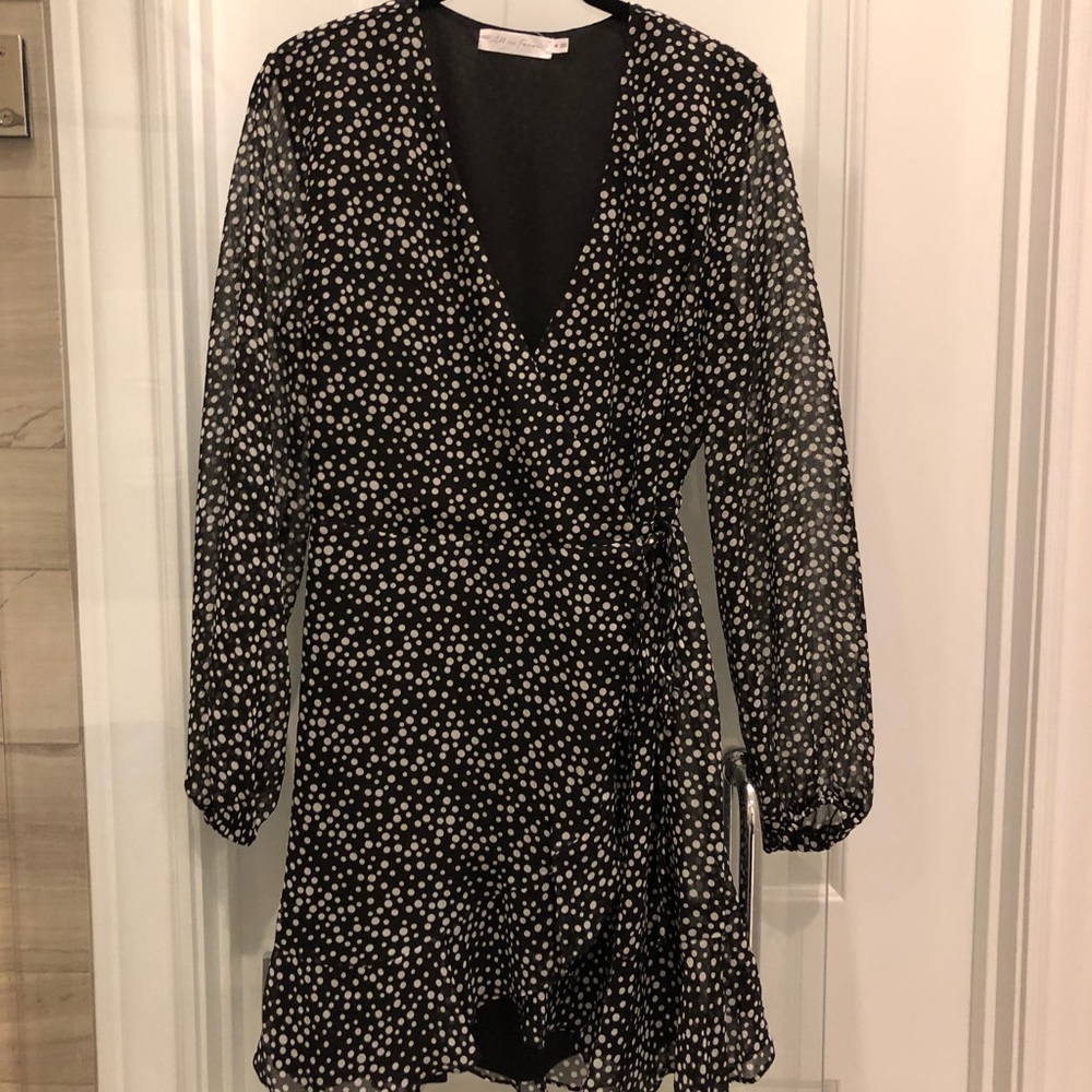 All in Favor wrap dress